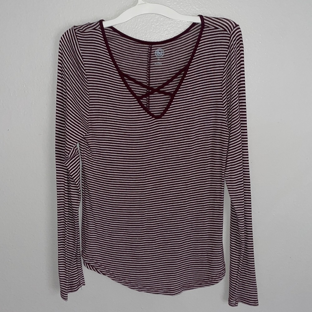 Long Sleeve Fitted Top